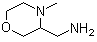 3-Aminomethyl-4-methylmorpholine molecular structure (CAS 68431-71-0)