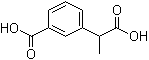 3-Carboxy-alpha-methylbenzeneacetic acid molecular structure (CAS 68432-95-1)