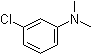 structure of CAS# 6848-13-1, N,N-Dimethyl-3-chloroaniline;1-Chloro-3-dimethylaminobenzene; 3-Chloro-N,N-dimethylaniline; 3-Chloro-N,N-dimethylbenzenamine; 3-Dimethylamino-1-chlorobenzene