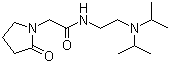 Pramiracetam molecular structure (CAS 68497-62-1)
