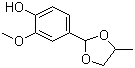 结构式 CAS# 68527-74-2, 香兰素丙二醇缩醛
