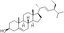 豆甾醇分子结构 (CAS 68555-08-8)