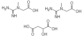 肌酸苹果酸盐分子结构 (CAS 686351-75-7)