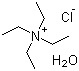 Tetraethylammonium chloride monohydrate molecular structure (CAS 68696-18-4)