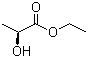 L(-)-乳酸乙酯分子结构 (CAS 687-47-8)