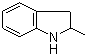 2-甲基吲哚啉分子结构 (CAS 6872-06-6)