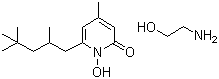 Piroctone olamine molecular structure (CAS 68890-66-4)
