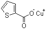 Copper(I) thiophene-2-carboxylate molecular structure (CAS 68986-76-5)