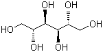 structure of CAS# 69-65-8, D-Mannitol ;1,2,3,4,5,6-Hexanehexol; Diosmol; Manicol; Manita; Manna sugar