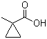 1-Methylcyclopropane-1-carboxylic acid molecular structure (CAS 6914-76-7)
