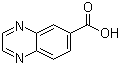 structure of CAS# 6925-00-4, 6-Quinoxalinecarboxylic acid
