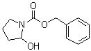 结构式 CAS# 69261-54-7, 2-羟基-1-吡咯烷羧酸苄酯