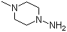1-Amino-4-methylpiperazine molecular structure (CAS 6928-85-4)