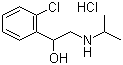 盐酸氯丙那林分子结构 (CAS 6933-90-0)