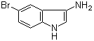 structure of CAS# 69343-99-3, 5-Bromo-1H-indol-3-amine;5-Bromo-3-aminoindole