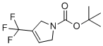 tert-butyl 3-(Trifluoromethyl)-2,5-dihydro-1H-pyrrole-1-carboxylate molecular structure (CAS 693826-97-0)