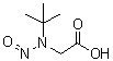 2-[(叔丁基)亚硝基氨基]乙酸分子结构 (CAS 6939-24-8)
