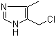 4-Methyl-5-chloromethylimidazole molecular structure (CAS 69395-89-7)