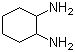 结构式 CAS# 694-83-7, 1,2-二氨基环己烷; 1,2-环己二胺