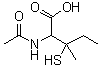 N-Acetyl-3-mercaptoisoleucine molecular structure (CAS 6940-61-0)
