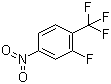 structure of CAS# 69411-67-2, 2-Fluoro-4-nitrobenzotrifluoride