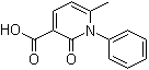 6-甲基-2-氧代-1-苯基-1,2-二氢吡啶-3-甲酸分子结构 (CAS 694475-70-2)