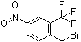 1-(Bromomethyl)-2-(trifluoromethyl)-4-nitrobenzene molecular structure (CAS 694499-22-4)