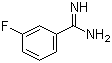 structure of CAS# 69491-64-1, 3-Fluorobenzenecarboximidamide;3-Fluorobenzamidine; m-Fluorobenzamidine