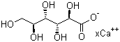 结构式 CAS# 69617-74-9, D-半乳糖酸钙