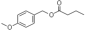structure of CAS# 6963-56-0, Anisyl butyrate;4-Methoxybenzyl butyrate; 4-Methoxybenzyl butanoate; NSC 53797