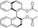 (S)-(+)-1,1'-Bi(2-naphthyl diacetate) molecular structure (CAS 69677-98-1)