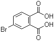 structure of CAS# 6968-28-1, 4-Bromophthalic acid