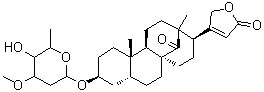 夹竹桃苷 A分子结构 (CAS 69686-84-6)