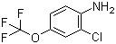 2-Chloro-4-(trifluoromethoxy)aniline molecular structure (CAS 69695-61-0)