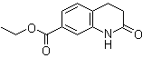 Ethyl 2-oxo-1,2,3,4-tetrahydroquinoline-7-carboxylate molecular structure (CAS 697306-33-5)