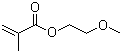 structure of CAS# 6976-93-8, 2-Methoxyethyl methacrylate;Ethyleneglycol methyl ether methacrylate