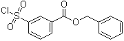 3-Chlorosulfonylbenzoic acid benzyl ester molecular structure (CAS 69812-50-6)