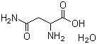结构式 CAS# 69833-18-7, DL-天门冬酰胺一水物; 2,4-二氨基-4-氧代丁酸一水物