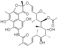 Rifomycin molecular structure (CAS 6998-60-3)