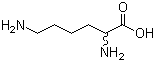 DL-Lysine molecular structure (CAS 70-54-2)
