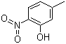 structure of CAS# 700-38-9, 5-Methyl-2-nitrophenol;6-Nitro-m-cresol; 3-Methyl-6-nitrophenol; 3-Hydroxy-4-nitrotoluene