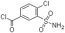 结构式 CAS# 70049-77-3, 4-氯-3-氨磺酰基苯甲酰氯