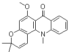 阿克罗宁分子结构 (CAS 7008-42-6)