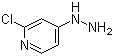 2-Chloro-4-hydrazinopyridine molecular structure (CAS 700811-29-6)