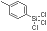 结构式 CAS# 701-35-9, 对甲苯三氯硅烷; 4-甲苯基三氯硅烷