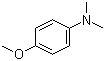 N,N-二甲基-4-甲氧基苯胺分子结构 (CAS 701-56-4)