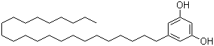 structure of CAS# 70110-60-0, 5-Tricosyl-1,3-benzenediol