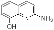 结构式 CAS# 70125-16-5, 2-氨基-8-羟基喹啉