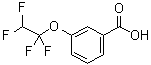 3-(1,1,2,2-Tetrafluoroethoxy)benzoic acid molecular structure (CAS 70126-48-6)