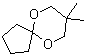 8,8-二甲基-6,10-二氧杂螺[4.5]癸烷分子结构 (CAS 702-75-0)